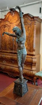 bronzen beeld Egyptische danseres, Verzenden