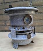 Klein petroleumstel grijs, Antiek en Kunst, Ophalen of Verzenden