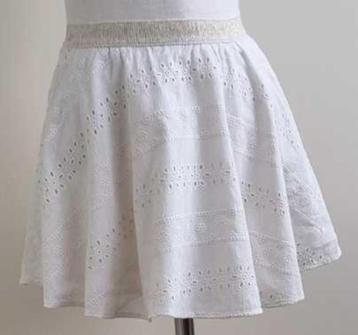 Zara lief ecru broderie rokje mt. 152 beschikbaar voor biedingen