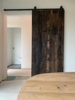 Schuifdeuren Oud Eiken - OP MAAT GEMAAKT, Doe-het-zelf en Verbouw, Deuren en Horren, Niet ingevuld, 80 tot 100 cm, Binnendeur