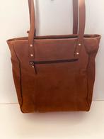 Burkely cognac leren shopper, Ophalen of Verzenden, Zo goed als nieuw, Bruin, Shopper