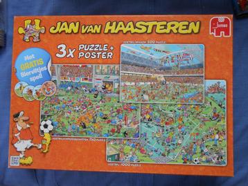 Puzzel Jan van Haasteren combidoos 3 puzzels  van 1000 st.