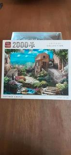 Prachtige puzzel Cottage Castle 2000 stukjes, Ophalen of Verzenden, Meer dan 1500 stukjes