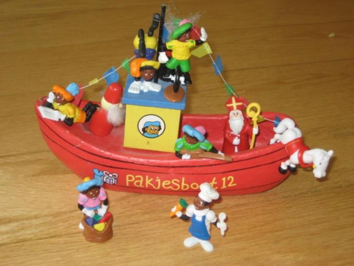 Sinterklaas spullen magneet Pietjes boeken papier Playmobil, Diversen, Sinterklaas, Zo goed als nieuw, Ophalen of Verzenden