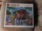Paarden bij de hek 1000 stukjes puzzel King dicht inplastiek, Ophalen of Verzenden, 500 t/m 1500 stukjes, Nieuw, Legpuzzel