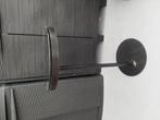Zwart bijzettafel, Huis en Inrichting, Minder dan 55 cm, Rond, Ophalen, 45 tot 60 cm