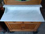 Antieke commode baby kinderkamer marmer vintage kast spiegel, 50 tot 70 cm, Ophalen of Verzenden, 90 tot 105 cm, 100 cm of meer
