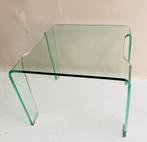 Fiam Italy glazen bijzettafel , design A. Cortesi, Ophalen, Huis en Inrichting