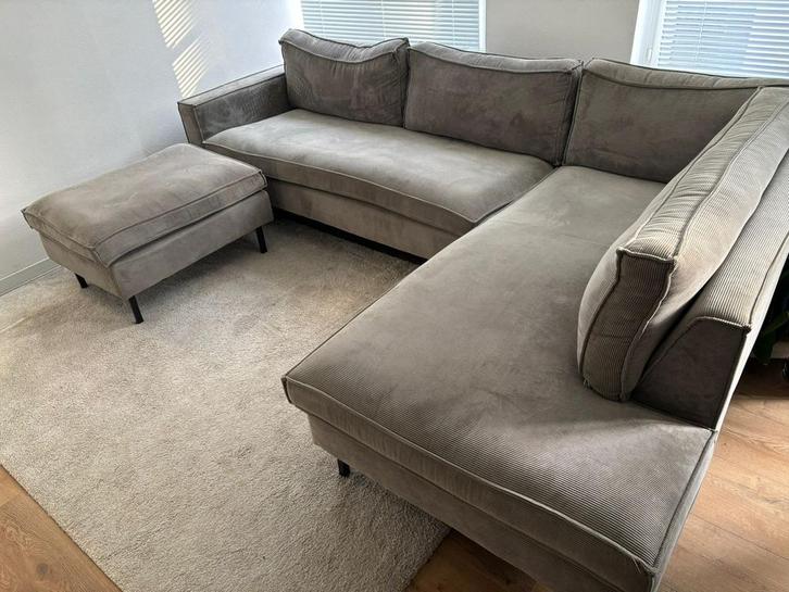 Hoekbank WOOOD, Huis en Inrichting, Banken | Bankstellen, Zo goed als nieuw, Hoekbank, Vierpersoons of meer, 250 tot 300 cm, 150 cm of meer