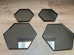 Hexagon spiegels, Huis en Inrichting, Ophalen, Minder dan 50 cm, Zo goed als nieuw, Minder dan 100 cm