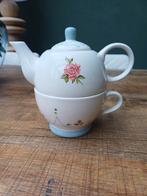 Tea for one Douwe Egberts, Jet ter Steege, Huis en Inrichting, Keuken | Servies, Ophalen, Overige typen, Zo goed als nieuw, Overige stijlen