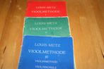 Louis Metz Vioolmethode deel 1, 2 en 3 in één koop, Gebruikt, Klassiek, Les of Cursus, Ophalen of Verzenden