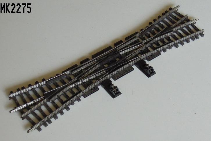 Marklin HO K rails en wissels serie 2200 per stuk te koop, Hobby en Vrije tijd, Modeltreinen | H0, Zo goed als nieuw, Rails, Wisselstroom