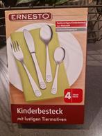 Kinderbestekje: 4 delig - nieuw-hoogwaardig roestvrij staal, Ophalen, Nieuw, Rvs of Chroom
