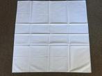 Tafelkleed dekservet dekkleed 100x100cm licht blauw - NIEUW-, Ophalen of Verzenden, Nieuw, Vierkant, Binnen