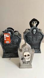 3 halloween grafstenen met licht en geluid, Ophalen, Nieuw, Overige typen