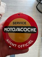 Motosacoche emaille reclamebord, Verzamelen, Merken en Reclamevoorwerpen, Ophalen of Verzenden, Gebruikt, Reclamebord