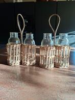 2 x 2 vazen/flessen, Ophalen, Overige materialen, Minder dan 25 cm