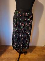 Plissé Rok H&M Zwart Bloemenprint Roze Groen Maat 40 Dames, Kleding | Dames, Rokken, Maat 38/40 (M), Anneonline, Steenbergen, H&M