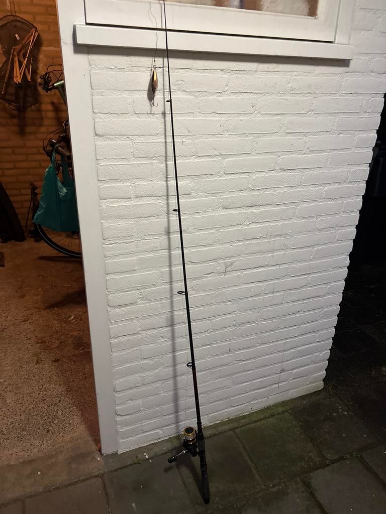 Tavis Telecor Karperhengel 180cm - Complete Set, Ophalen, Gebruikt, Complete set