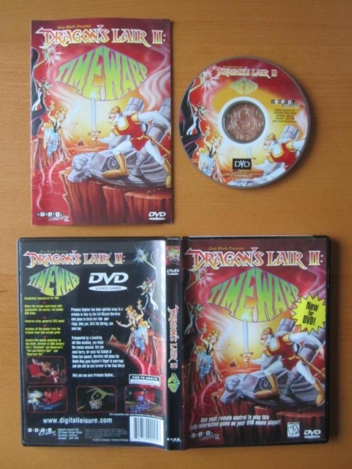 Dragon's Lair 2 DVD game, Spelcomputers en Games, Games | Overige, Nieuw, Avontuur en Actie, 1 speler, Vanaf 18 jaar, Ophalen of Verzenden