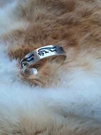 Zilveren Navajo armband met kokopelli, Ophalen of Verzenden, Zo goed als nieuw, Zilver, Zilver