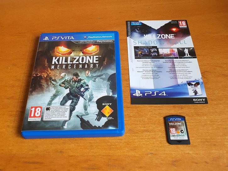 OPRUIMEN | PSVITA | Killzone MERCENARY, Spelcomputers en Games, Games | Sony PlayStation Vita, Gebruikt, Shooter, 1 speler, Vanaf 18 jaar