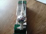 Nieuwe glazen oude kerstboompiek zilver in doos 28 cm groot, Ophalen of Verzenden, Nieuw