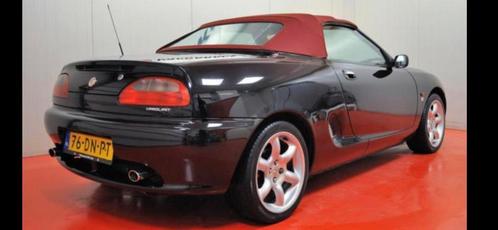 MG F 1.8 I 1999 Zwart, Auto's, MG, Particulier, F, Elektrische ramen, Lederen bekleding, Lichtmetalen velgen, Benzine, Cabriolet