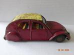 2CV Daiya Zonder koplampen, Hobby en Vrije tijd, Modelauto's | Overige schalen, Ca 1:18, Gebruikt, Ophalen of Verzenden, Auto