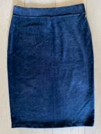 Nachtblauw velours rib rok King Louie, Kleding | Dames, Blauw, Maat 42/44 (L), Nieuw, Ophalen of Verzenden