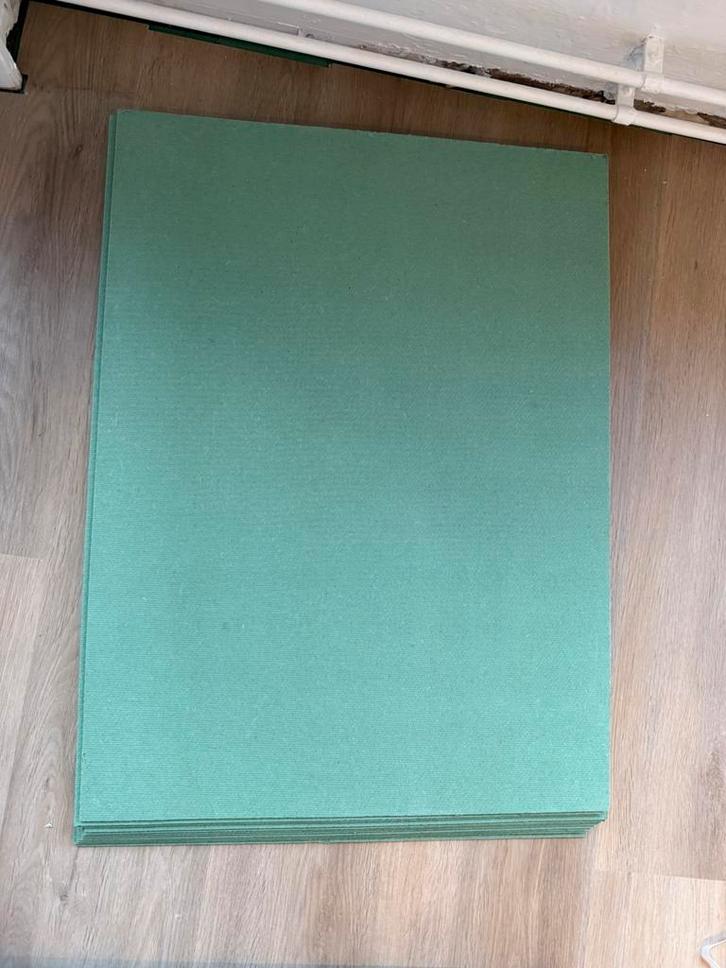 Ondervloer gamma laminaat 3mm 11 platen, Huis en Inrichting, Stoffering | Vloerbedekking, Nieuw, Overige typen, Groen, minder dan 10 m²