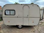 Vintage retro caravan De Reu Casbah uit 1968 met voortent, Caravans en Kamperen, 500 - 750 kg, Standaardzit