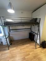 Loft bed, Ophalen, Hoogslaper, Eenpersoons, Zo goed als nieuw