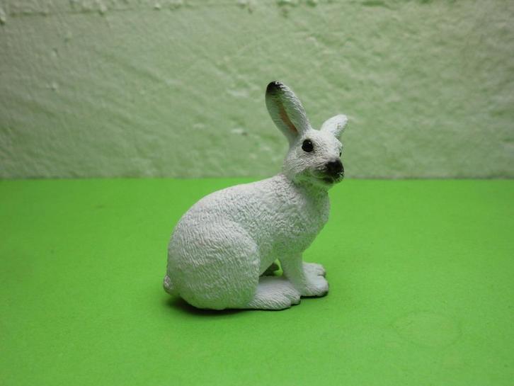 Schleich 14692 poolhaas, dierfiguur, Verzamelen, Dierenverzamelingen, Gebruikt, Beeldje of Figuurtje, Overige soorten, Verzenden