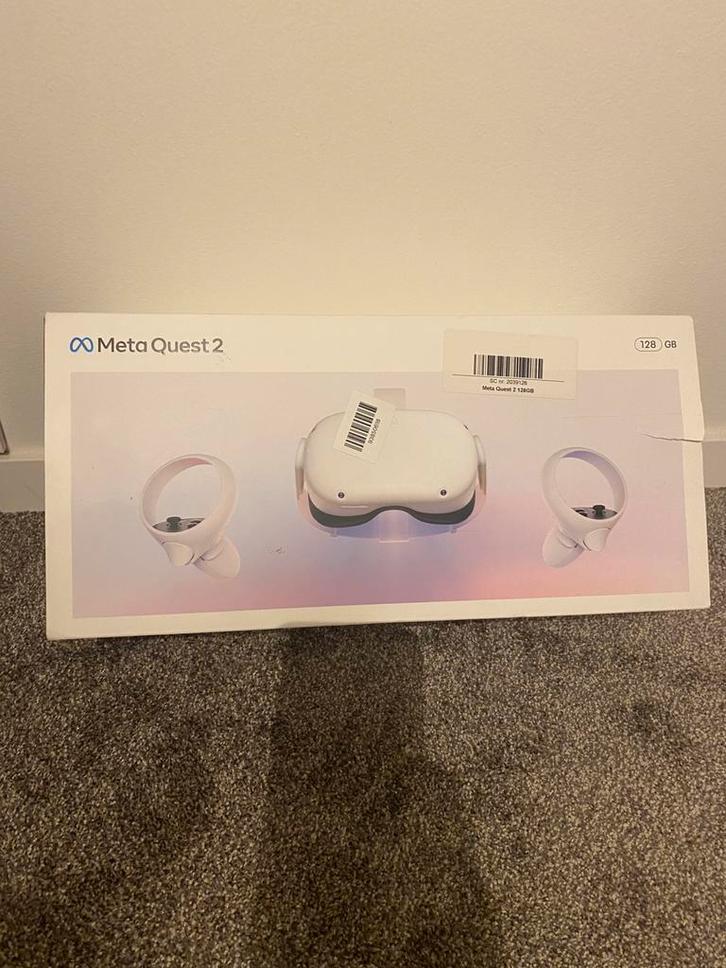 VR HEADSET-128GB!!!, Spelcomputers en Games, Virtual Reality, Zo goed als nieuw, Overige platformen, Ophalen of Verzenden