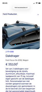 Dakdragers Audi A4 limousine origineel, Auto diversen, Dakdragers, Ophalen, Gebruikt