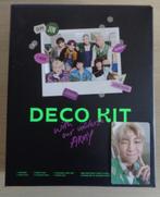BTS Deco Kit met Namjoon RM photocard, Verzamelen, Muziek, Artiesten en Beroemdheden, Ophalen of Verzenden, Zo goed als nieuw