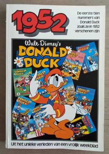 Donald Duck  - 1952 eerste tien nummers - 1e druk (h) - 1980 beschikbaar voor biedingen