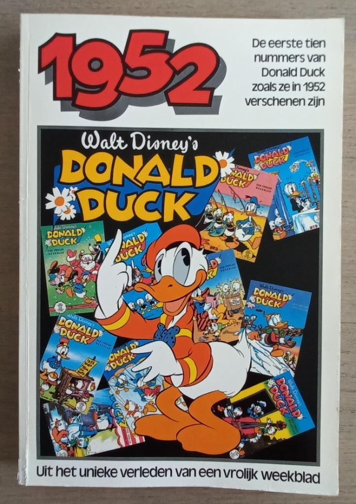 Donald Duck  - 1952 eerste tien nummers - 1e druk (h) - 1980, Boeken, Stripboeken, Zo goed als nieuw, Eén stripboek, Ophalen of Verzenden