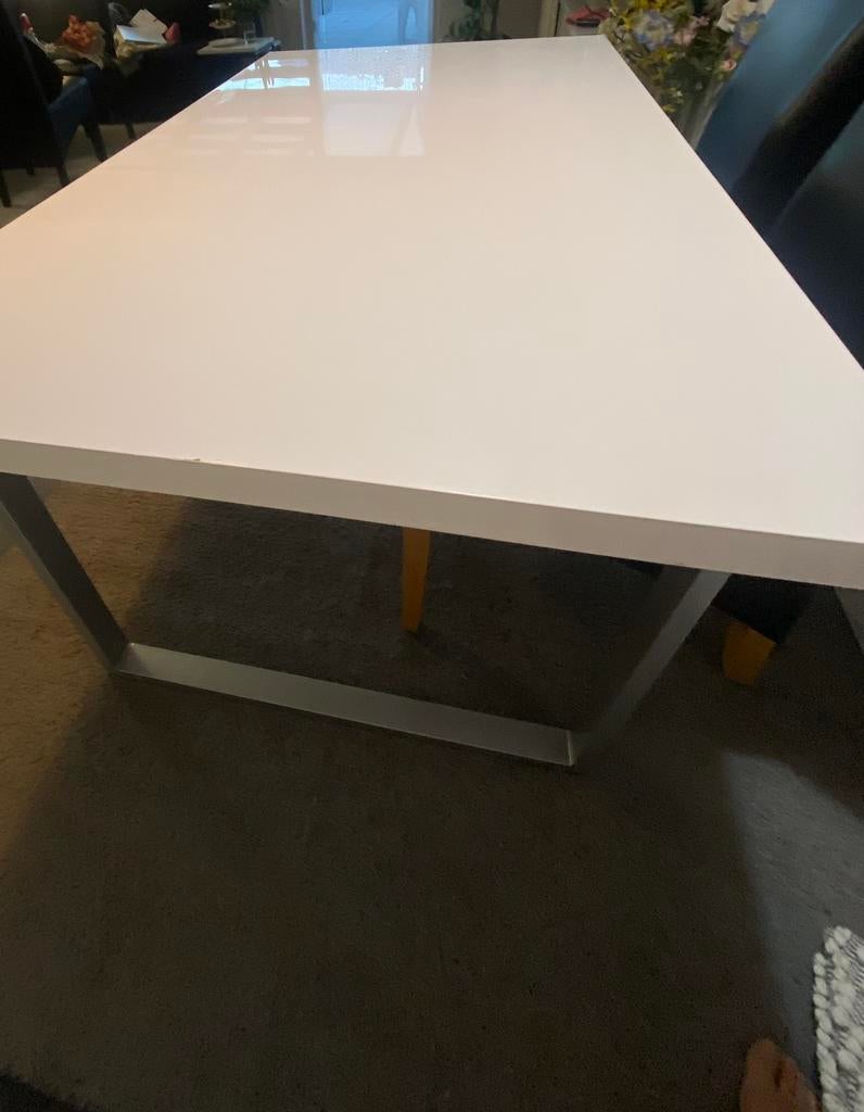 Eettafel, Ophalen of Verzenden, Zo goed als nieuw, Rechthoekig, 50 tot 100 cm