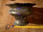 Bronzen Kom met lepel, Antiek en Kunst, Antiek | Koper en Brons, Ophalen of Verzenden