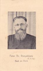 Pater Th. Rooyakkers 1946, Verzenden, Bidprentje