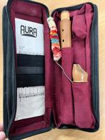 Aura Blokfluit - Sopraan met Etui, Ophalen, Zo goed als nieuw, Sopraan of Sopranino, Met koffer, hoes of etui