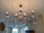 Grote kroonluchter, Huis en Inrichting, Lampen | Kroonluchters, Ophalen, Zo goed als nieuw, Glas, Klassiek modern