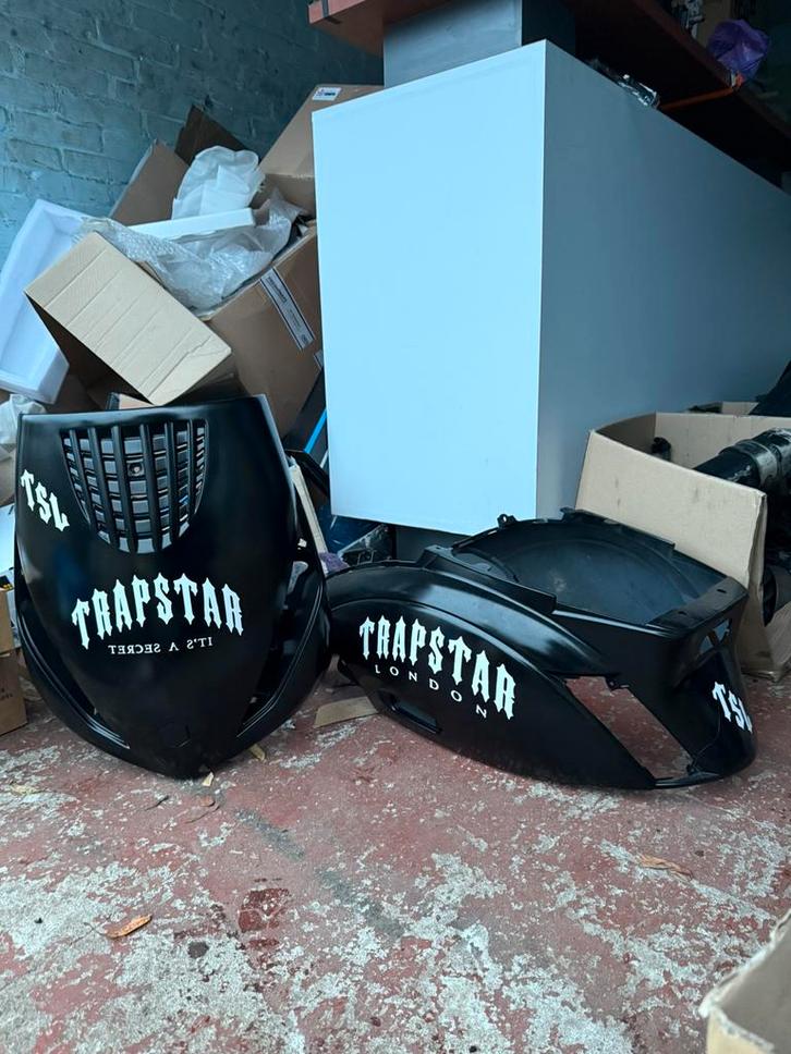 Kappenset zip “TRAPSTAR”, Fietsen en Brommers, Brommeronderdelen | Scooters, Ophalen of Verzenden