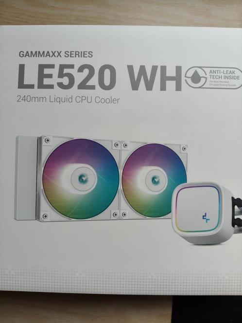 DeepCool LE520 WH, Computers en Software, Computerkoelers, Zo goed als nieuw, Luchtkoeling, Ophalen of Verzenden