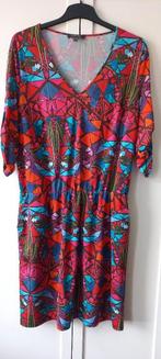 Marie Méro jurk meerkleurig maat 44 zgan, Kleding | Dames, Overige kleuren, Maat 42/44 (L), Marie Méro, Ophalen of Verzenden