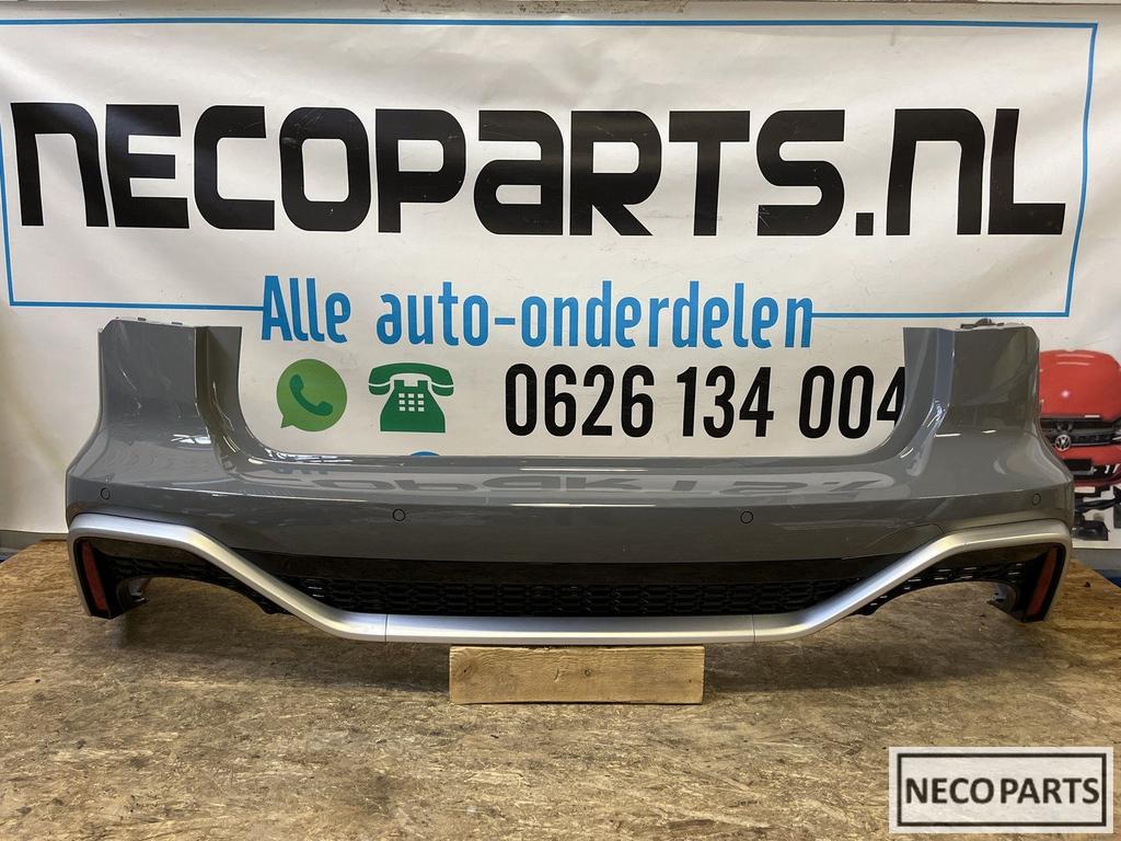 AUDI RS6 C8 4K ACHTERBUMPER BUMPER COMPLEET ORIGINEEL 4K8807, Gebruikt, Achter, Bumper, Audi