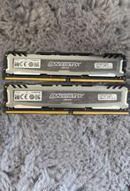 Ballistix Ram 16GB, Computers en Software, RAM geheugen, Verzenden, DDR4, Zo goed als nieuw, Desktop